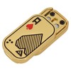 Metal ADHD 3 Layer Push Slider Toy Adult Office Travel