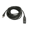 USB 3.0 Extension Cable Black 16.4ft 5Gbit Per Sec Male