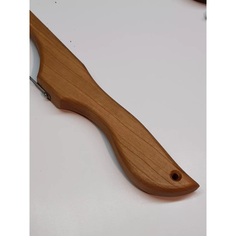 Bob Linn BREAD KNIFE CHERRY wood Wooden Bread Knife, Fiddle