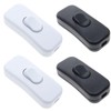 Powice Pack of 4 Intermediate Switches, Cord Switch, 230 V,