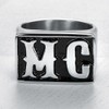 Jude Jewelers Size 7-15 Stainless Steel Motorcycle Biker MC Ring