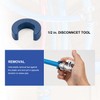 WMAXPFIT(2 Pack) 16 Inch Faucet Water Supply Line 3/8 Inch