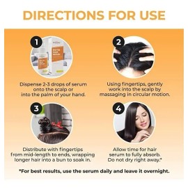 Suero Para Crecimiento Del Cabello Esencia Naranja Pureauty