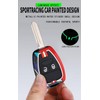 ontto luminous car key fob cover fit for Jeep Commander