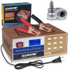 ADPOW Intelligent 3 In 1 Battery Charger With Lcd For
