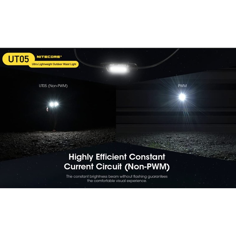 NITECORE UT05 Outdoor Waist Light - 400 Lumens