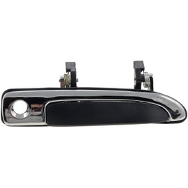 Dorman 77333 Front Passenger Side Exterior Door Handle Compatible with Select Ford / Mercury Models, Black and Chrome