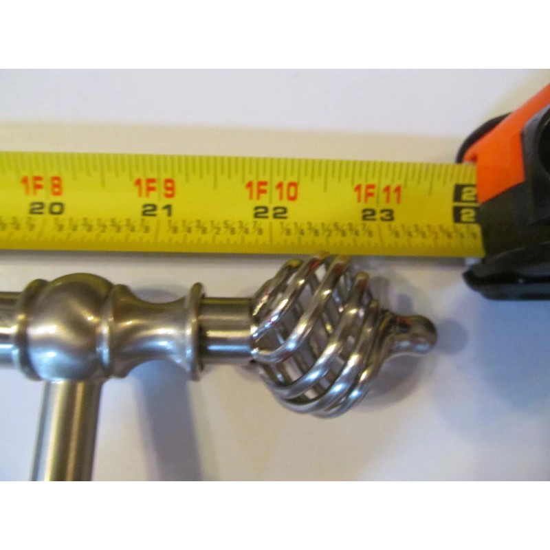 Unbranded RV Trailer Ornate Nickel 23" Bathroom Towel Holder Rack