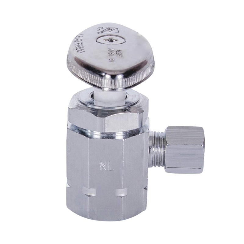 Midline Valve 71112QS-OM-5 Water Supply Stop Valve with Multi-Turn Wheel;