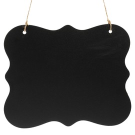Home Decor Home Decor Home Decor Chalkboard Sign Double Sided Message Board Display with Hanging String for Wedding Kitchen Wall Decoration Style 1 Wedding Decor Wedding Signs Wedding Signs
