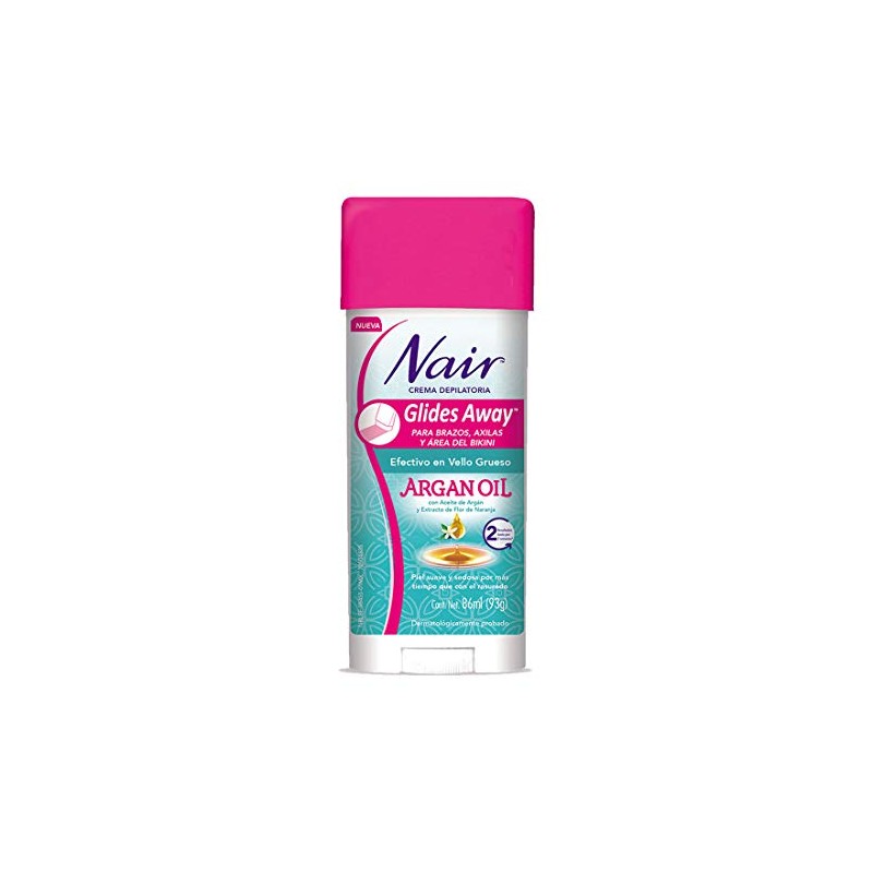 Nair Crema Depiladora Glides Away Argan Oil 86ml