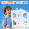 Classic Baseplates 6" x 6" Brik Tower by Strictly Briks
