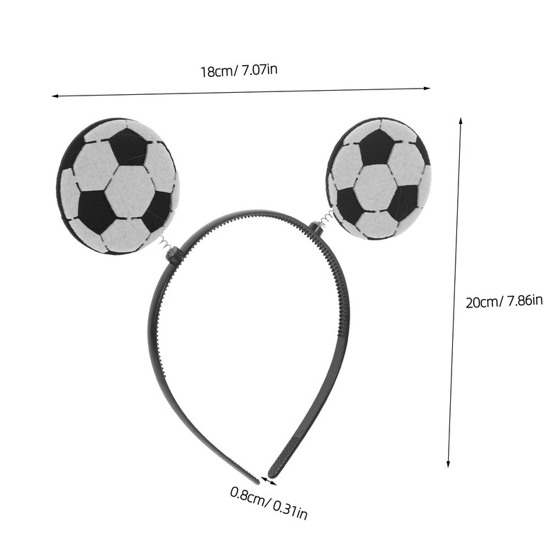 SEWACC Football Headbands Pack of 3 for Adults Women and