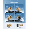 AstroAI Pressure Washer Quick Disconnect Kit: M22 Swivel, 3/8'' &