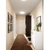 ORFA HOME Custom Length Hallway Runner Rug,Slip Resistant,Scroll Brown, 26