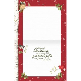 LANG "Peace in Our Hearts" Christmas Cards by Susan Winget, 18 Cards with 19 Envelopes and Beautiful Winter Artwork, Perfect for Sending Warm Wishes, 5.375" x 6.875" (1004777)