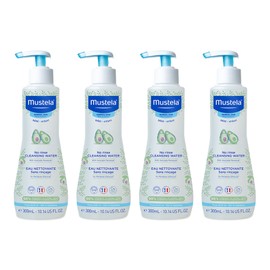Mustela No Rinse Cleansing Water, 300ml, 4 pieces / 무스텔라 노 린스 클렌징 워터, 300ml, 4개
