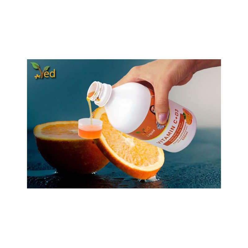 Ved Vitamin C & D3 Liquid Food Supplement for Adults