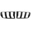 1 Pair Taillight Frame Dry Carbon Fiber Glossy Rear Light