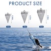 Pyramid Sinkers Fishing Weights Fishing Sinker, Saltwater Fishing Weights Sinkers