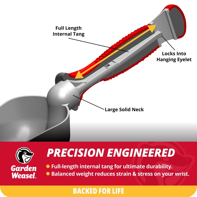 Garden Weasel Potting Scoop - Oversized | Dig and Transport