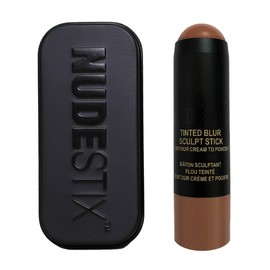 NUDESTIX Tinted Blur Sculpt Stick – Cream-to-Powder Matte Contour Stick for Natural Face Sculpting & Definition | Lightweight, Blendable, Vegan & Clea