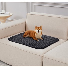 Meider Sofa Armrest Protectors - 2pcs Anti-Slip Couch Arm Covers, 22x26 inch (Black)