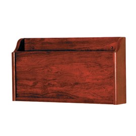 Wooden Mallet X-Ray Wall Pocket, Mahogany