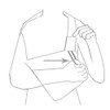 Red/Coral 6-7yr Arm Sling Airflow Shoulder Support