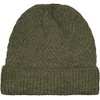 styleBREAKER 04024192 Women's Knitted Hat with Diamond Shaped Ribbed Pattern
