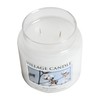 Village Candle Pure Linen 16 oz Glass Jar Scented Candle,