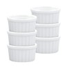 HIC Kitchen Mini Butter Crock Ramekin, Fine Porcelain, For Serving