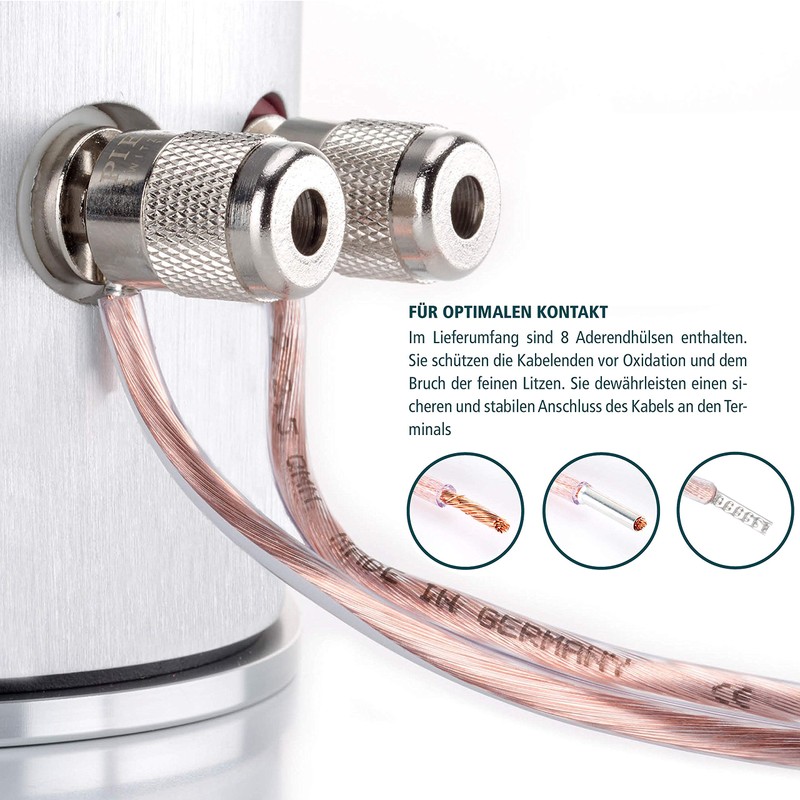 inakustik 003020006A Speaker Cable 6 m Transparent 2 x 0.75