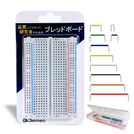 Clienmero 400 Point Breadboard for Quality Conscious Researchers (with Jumper Wire)