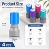 4 PCS Mosquito Stamp Prank Set, 4 Different Bug Patterns