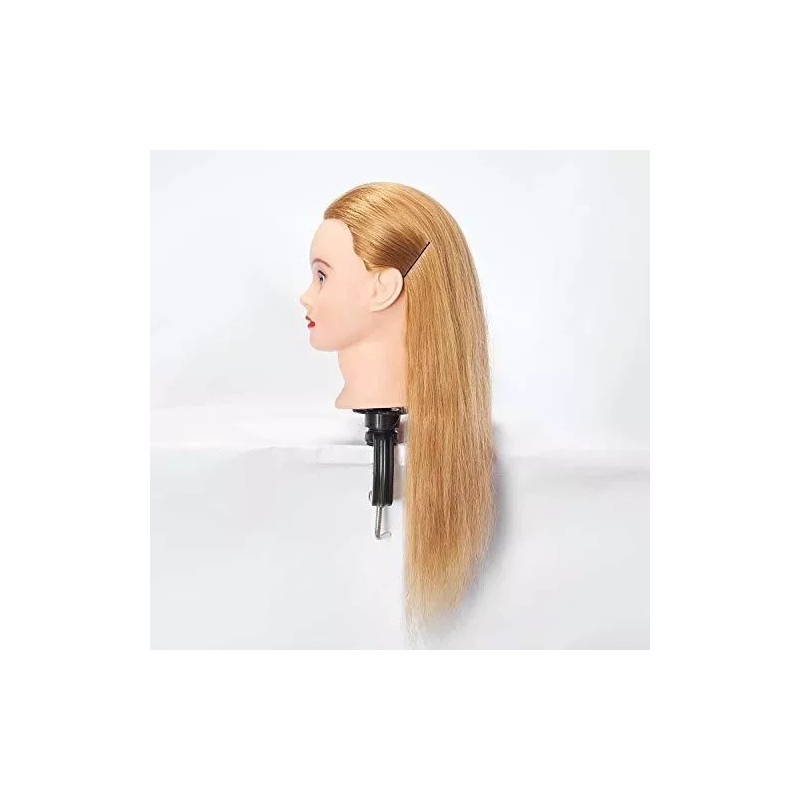 Hairlink Maniqui Cabeza Cabello Natural 27# Rubio; 66 Cm Hairlink