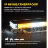 Xprite 14 inch 120 LED Rooftop Emergency Strobe Light Bar