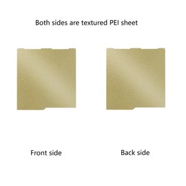 PEI Build Plate for Anycubic Kobra 3/Kobra 3 Combo - 256x268mm Double Sided Textured PEI Sheet | Ultra-Strong Adhesion for PLA, PETG, ABS, TPU | No Glue Needed | Flexible Magnetic Steel Plate