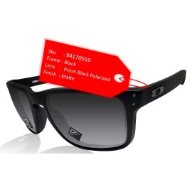 Oakley Holbrook XL Matte Black Frame Prizm Polarized Lens Sunglasses 0OO9417
