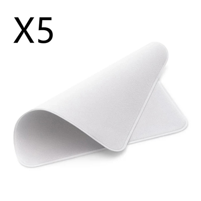 Microfiber Polishing Cloth for Screens & Eyeglasses – Reusable Double-Layer
