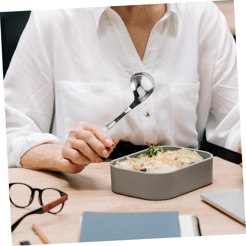 Gatuida Adaptive Spoon for Elderly Disabled Curved Handle Design for