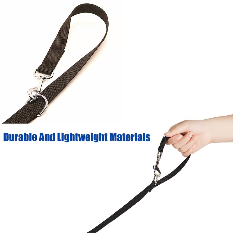 Dog Leash Multifunctional Dog Training Leads 8ft Double Leash for