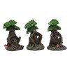Ebros Wiccan Forest Spirit Deity See Hear Speak No Evil