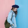 Jolbndcv 6 PCS Beret Hat French Beanie Outdoor Winter Fashion