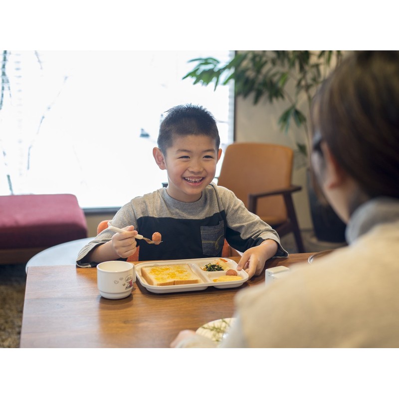 Richell Tri Lunch Plate