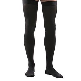 Allegro 30-40mmHg Surgical Compression 306 Closed Toe Thigh High Dot Band, Comfortable Support Garments
