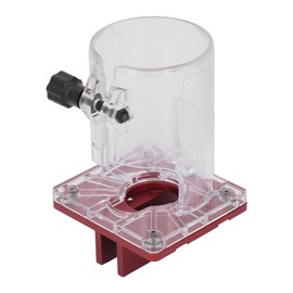 Kadimendium Handheld Router Bracket Set Opening Adjustable Smoothly Slotting Wood Router Slotting Bracket Electric Trimmer Connector Base with Scale for Wood Plate