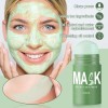 Mascarilla De Té Verde En Barra Para Acné, Puntos Negros