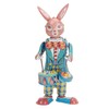 Rabbit Clockwork Toy Retro Metal Swinging Drumming Rabbit Wind Up
