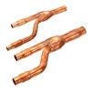 PATIKIL 22T Refrigeration Y Branch Set, Copper Y Joint Fits